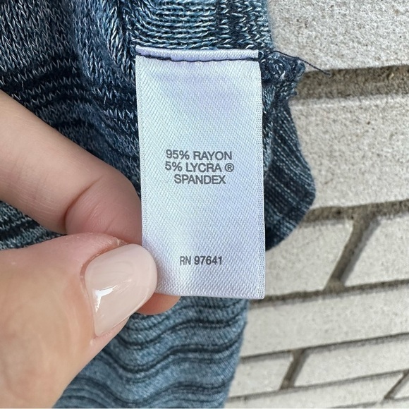 J. Jill Wearever Collection Knit Boat Neck Striped Sweater - Picture 7 of 9